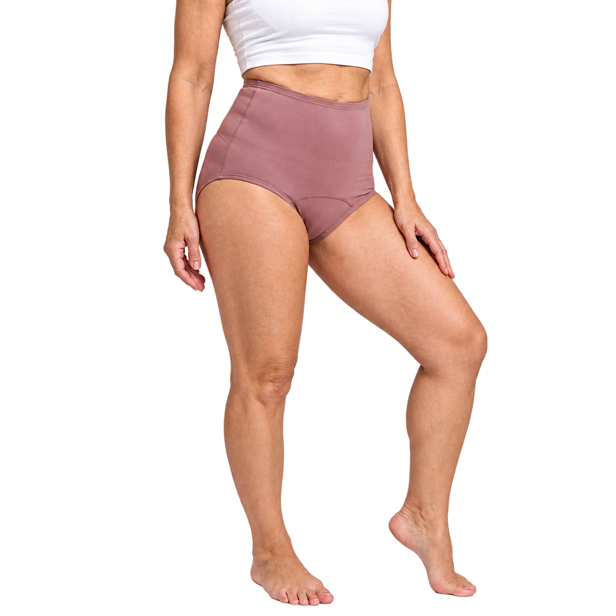 LUMIVE™ Culotte Anti-Fuites Taille Haute à 4 Couches