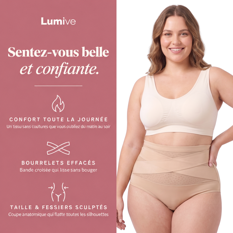Culotte sculptante LUMIVE conçue pour le confort et la confiance au quotidien