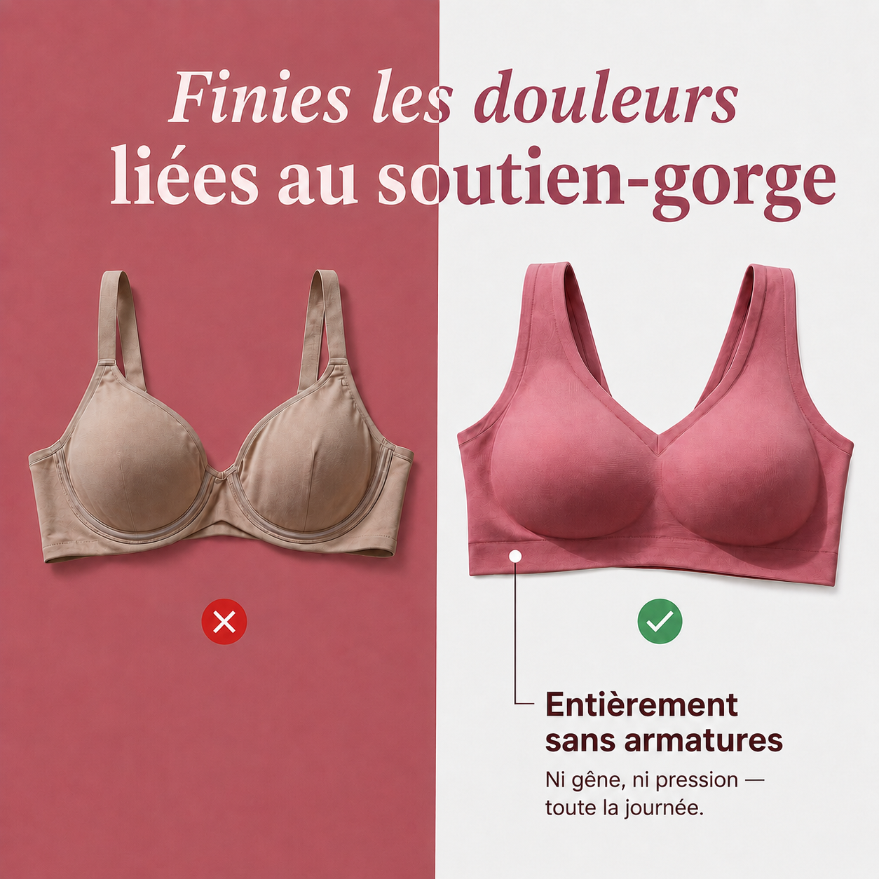 LUMIVE™ Soutien-Gorge Sans Coutures