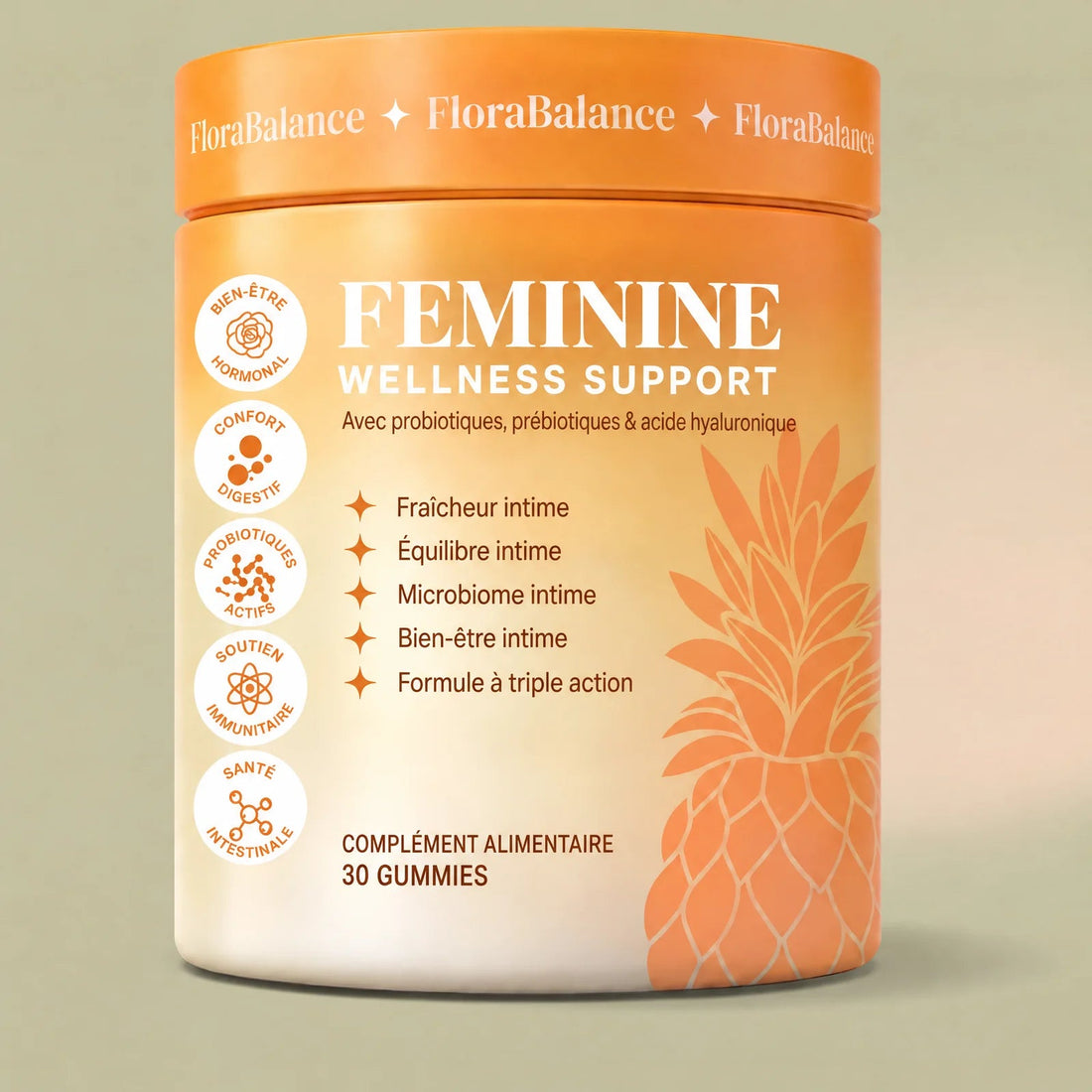 FloraBalance – Gummies Complexe Flore Intime